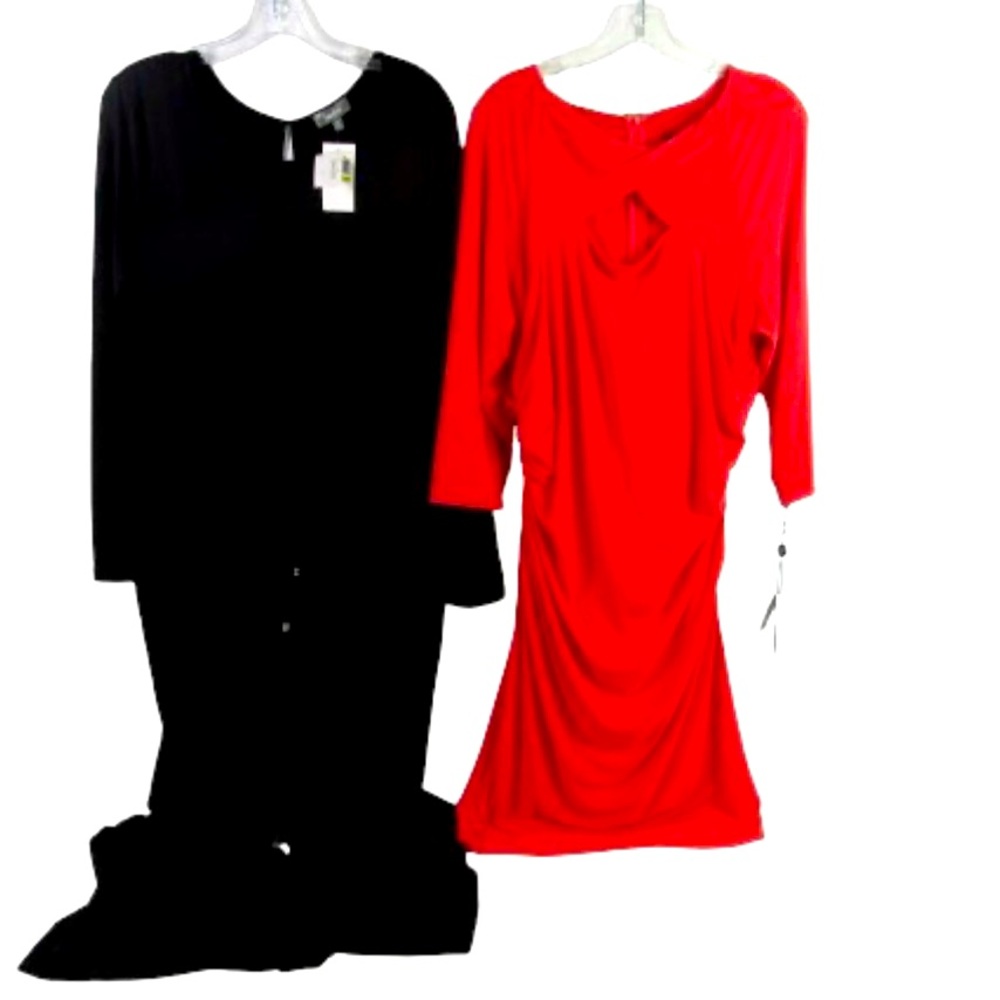 Neiman Marcus
Black Jumpsuit
Adrianna Papell  
Pink Dress
Women
Size: 14